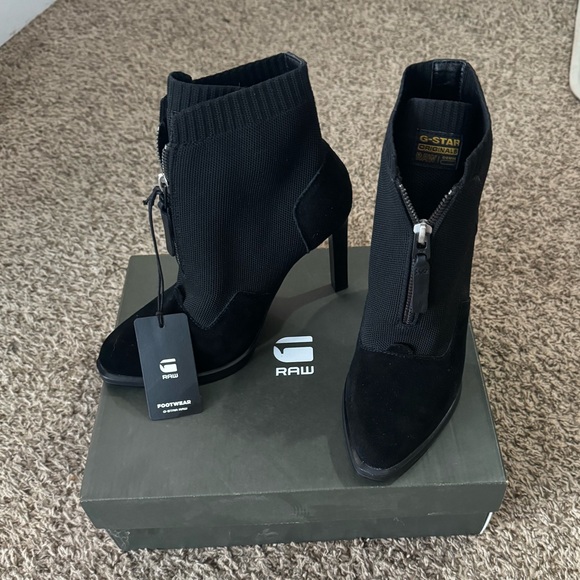 BNIB G-Star Strett Heel Boots - Picture 3 of 5